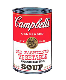 Andy Warhol Campbell soup