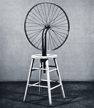Marcel duchamp - bicycle wheel
