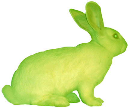 Eduardo Kac green rabbit